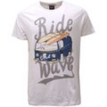 T-shirt & Polo Richfield  maglia  white printed cotton