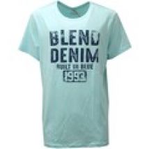 T-shirt & Polo Blend Of America  maglia  light green printed cotton