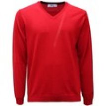 Maglione Mqj  maglione  /grey wool blend v-neck sweater