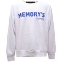 Felpa Memory’ S Ltd  felpa MEMORY'S white cotton sweatshirt