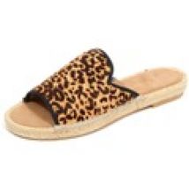 Scarpe Espadrillas Mychalom  ciabatta  MARIETA wo leather slippers animalier