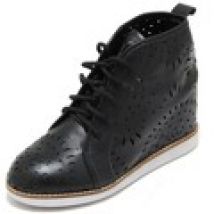 Sneakers alte Jeffrey Campbell  zeppe nere aversa scarpe shoes wo