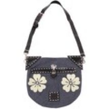 Guanti Custo Barcelona  borsa  LUKI TARTAN denim tracolla bag tissue kid