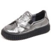 Scarpe bambini Naturino  grey lame  slip on shoe kid