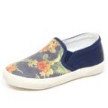 Scarpe bambini Date  canvas  slip on blu shoe baby kid