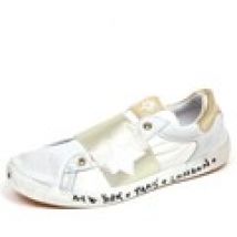 Scarpe bambini W6Yz Wizz  SUN slip on white/platinum vintage shoe