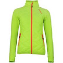 Felpa Peak Mountain  Blouson polarshell bimatière femme ACER