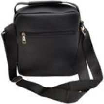 Borsa a tracolla Renato Balestra  Borsa tracolla uomo borsello  nero con 3 scompar