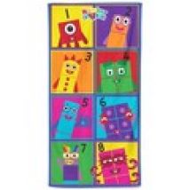 Asciugamano e guanto esfoliante Numberblocks  AG933