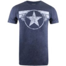 T-shirts a maniche lunghe Captain America  TV1672