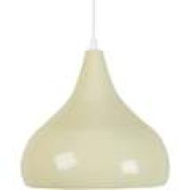 Lampadari, sospensioni e plafoniere Tosel  Lampada a sospensione tondo metallo crema