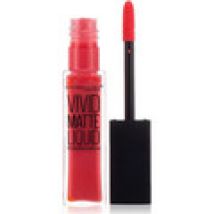 Rossetti Maybelline New York  Vivid Matte Liquid Lipstick - 20 Coral Courage
