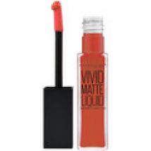 Rossetti Maybelline New York  Vivid Matte Liquid Lipstick - 25 Orange Shot