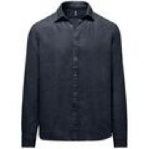 Camicia a maniche lunghe Bomboogie  SM6402 T LI2-20 NAVY BLUE