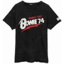 T-shirt David Bowie  1974 World Tour