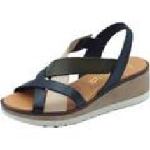 Sandali con zeppa Marila  1810 Celeste