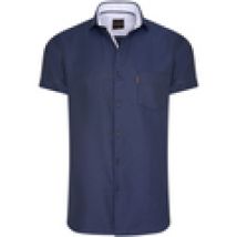 Camicia Cappuccino Italia  Short Sleeve Blouse Navy