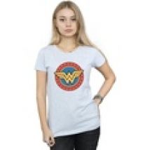 T-shirts a maniche lunghe Dc Comics  Wonder Woman Circle Logo
