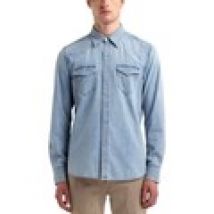 Camicia a maniche lunghe Replay  Camicia In Demin Light Blue