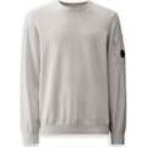 Felpa Cp Company  Cotton Crepe Knit Grigio