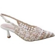 Scarpe Exé Shoes  Decollete Donna Bianco/Oro Selena-850