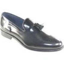 Scarpe Malu Shoes  scarpe mocassino uomo nero moda classico vero cuoio eleganti ce