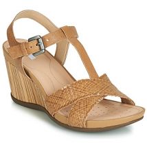 Sandalen met sleehak Geox DOROTHA E