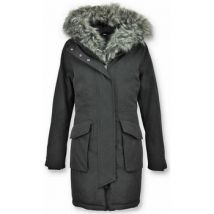 Parka Jas Gentile Bellini Lange Parka Jas Faux Bontkraag