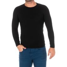 T-Shirt Lange Mouw Kisses And Love 1625-H-NEGRO