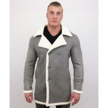 Blazer Tony Backer Imitatie Bontjas Lang Lammy Coat