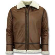 Leren Jas Tony Backer Lammy Coat Shearling Jacket