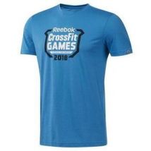 T-shirt Korte Mouw Reebok Sport Crossfit Games Crest