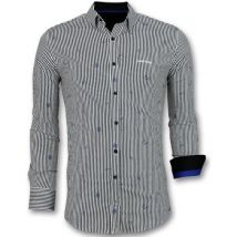 Overhemd Lange Mouw Tony Backer Blouse Streepjes