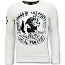 Sweater Local Fanatic Rhinestones Sons Of Anarchy