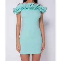 Jurk Parisian Ruffle Detail Bardot Bodycon Mini