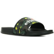 Platte sandalen Ellesse Duke Camo Fluo Black Wm