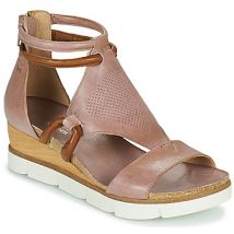 Sandalen met sleehak Dream in Green LIRABIEN