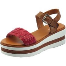 Sandalen met sleehak Pregunta PQ66055000 Rosso