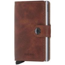 Secrid  Portemonnee Miniwallet Vintage - Brown