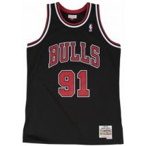 T-shirt Korte Mouw Mitchell And Ness Nba Chicago Bulls Dennis Rodman Swingman