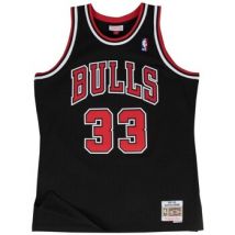 T-shirt Korte Mouw Mitchell And Ness Nba Chicago Bulls Scottie Pippen Swingman