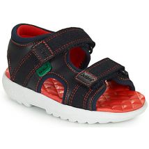 Platte sandalen Kickers KICKSTER SANDAL LTHR IM NVY