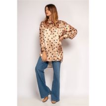 Fashion brands  Overhemd JS21602-4_CAMEL