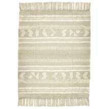 Plaids, deken Malagoon Craft offwhite throw (NEW)