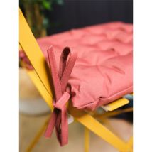 Stoelkussen Today Assise Matelassée 40/40 Polyester Terracotta Spirit Garden 22