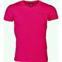 T-shirt Korte Mouw David Copper Fuchsia