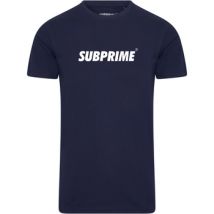 T-shirt Korte Mouw Subprime Shirt Basic Navy