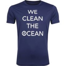 Save The Duck  T-shirt T-shirt Navy Stretch Tekst