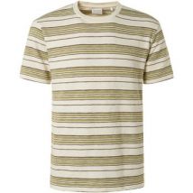 No Excess  T-shirt T-shirt Strepen Creme