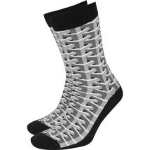 Suitable  Socks 3D Pattern Sokken Grijs